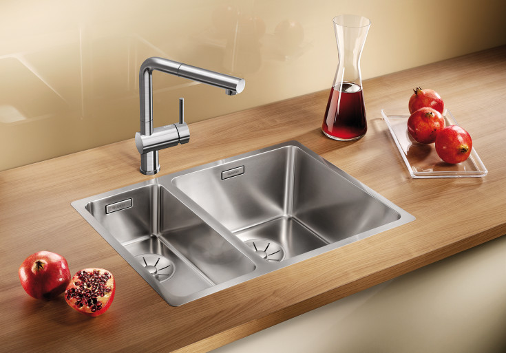 Blanco Andano 340/180-IF/N UXI kjøkkenvask, 58,5x44 cm, rustfritt stål