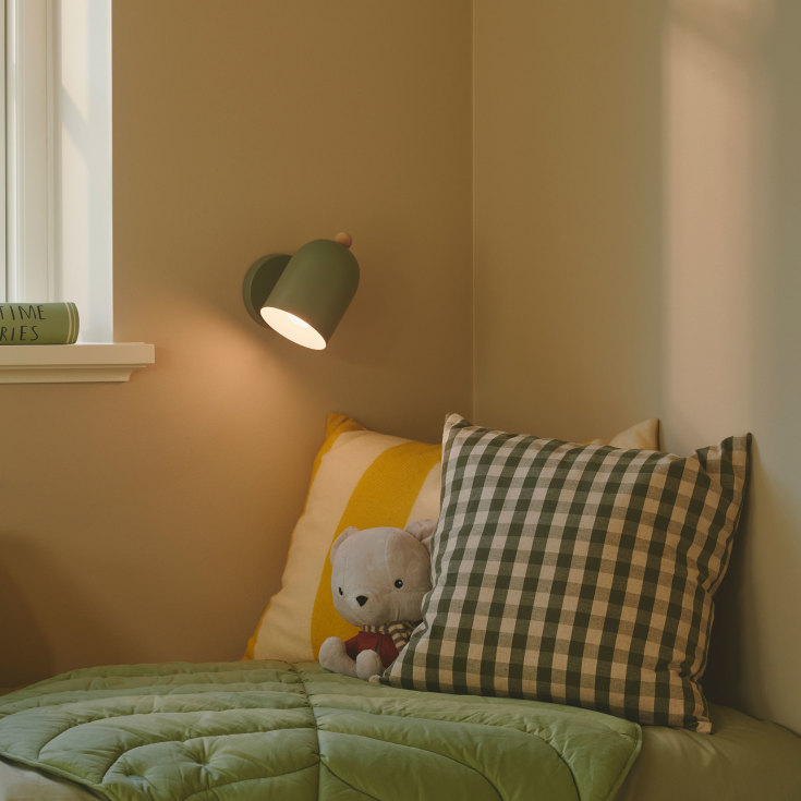 Nordlux Gaston vegglampe, grønn