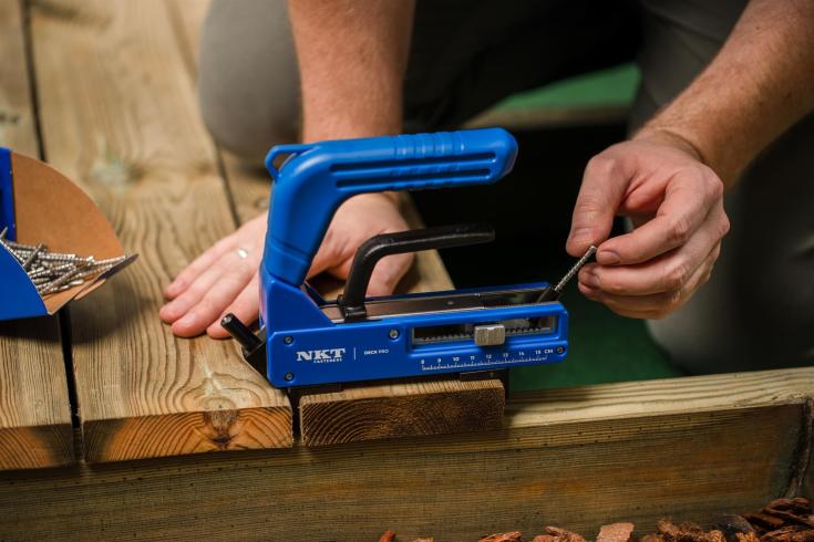 NKT terrassemonteringsværktøj DECK PRO t/skjulte skruer m/bits