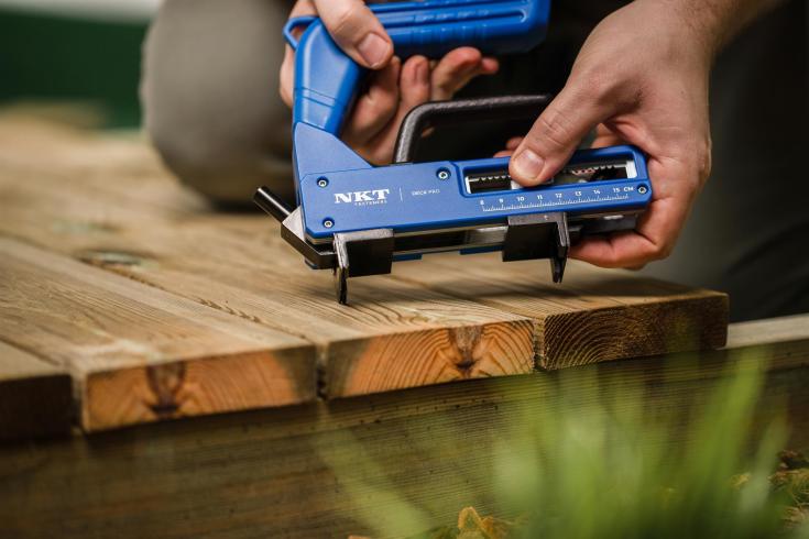 NKT terrassemonteringsværktøj DECK PRO t/skjulte skruer m/bits