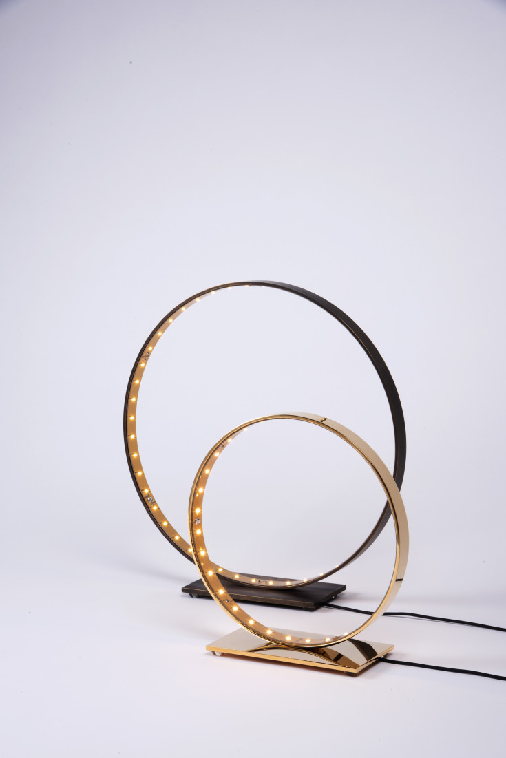 Le Deun Luminaires Nano bordlampe, gull