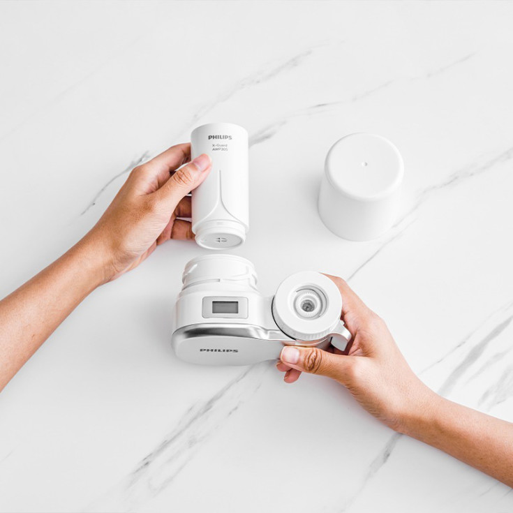 Philips X-Guard Micro digitalt filter for blandebatteri