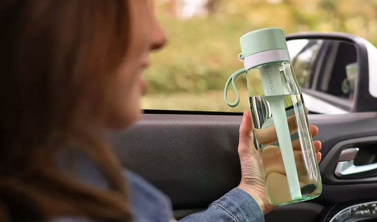 Philips GoZero Daily Tritan drikkedunk med filter, 0,66 liter, grøn