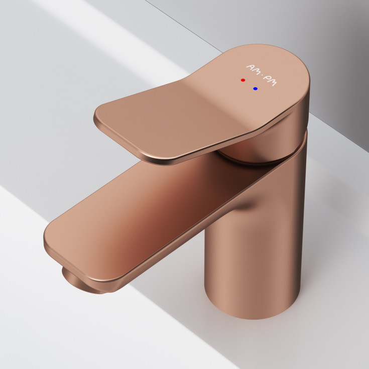 AM.PM X-Joy håndvaskarmatur, rosa guld