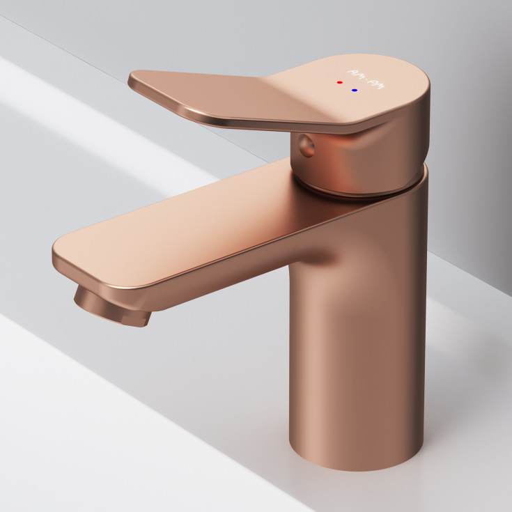 AM.PM X-Joy håndvaskarmatur, rosa guld