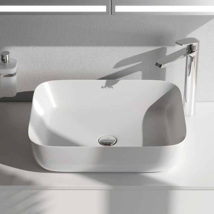 AM.PM Func håndvask, 51x40,5 cm, hvid