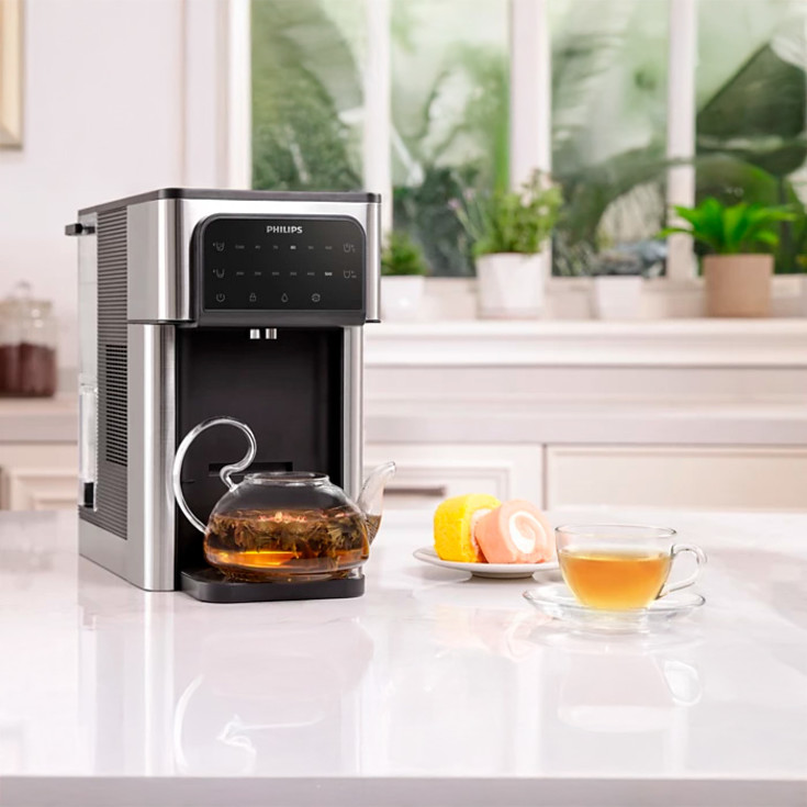 Philips vanndispenser, kokende vann, kaldt vann, filtrering, 2,8 liter