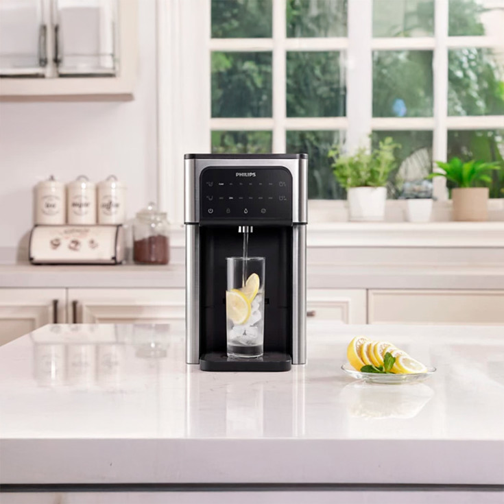 Philips vanndispenser, kokende vann, kaldt vann, filtrering, 2,8 liter