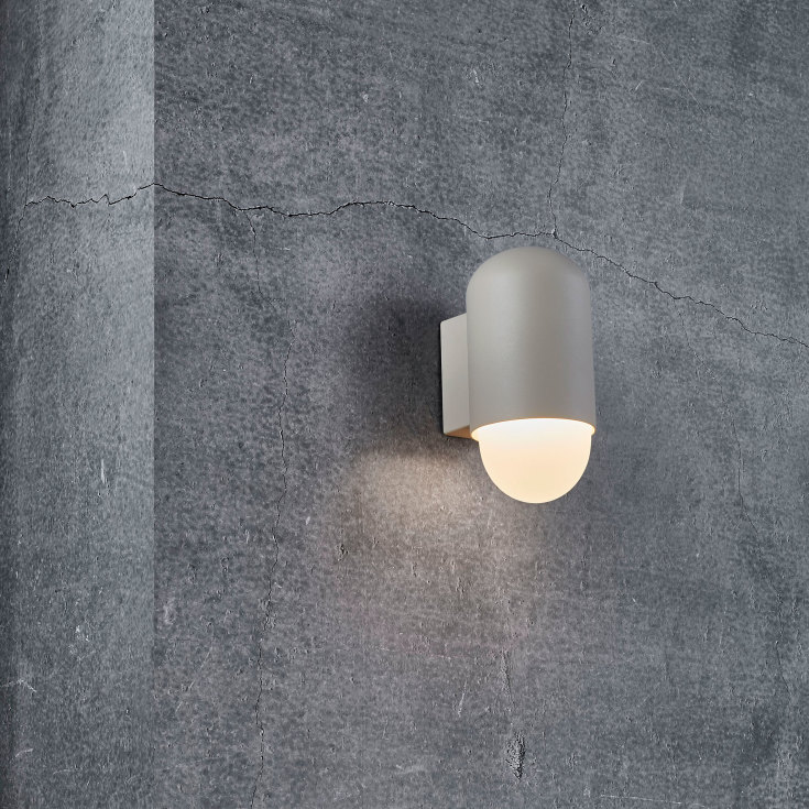 Nordlux Heka utelys vegg, beige