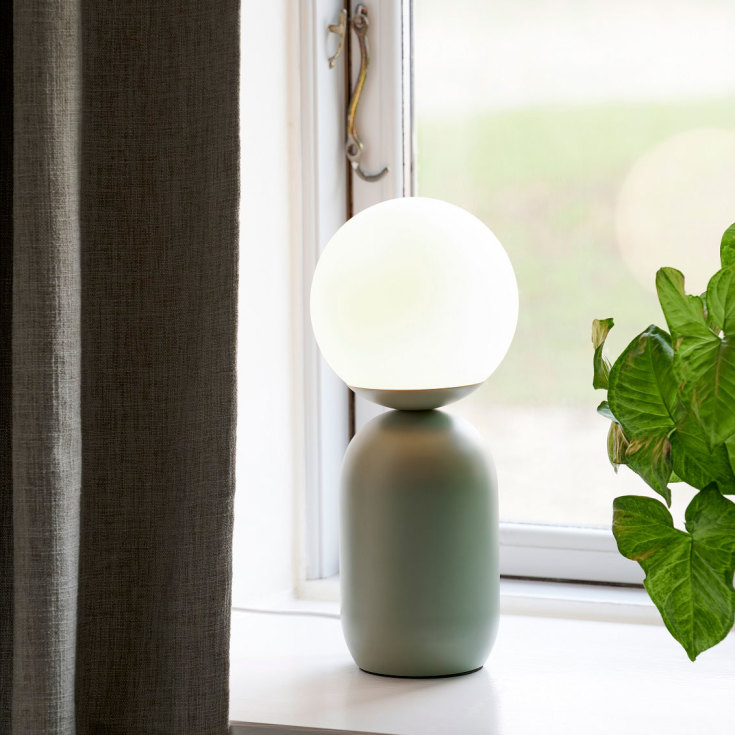 Nordlux Notti bordlampe, grønn