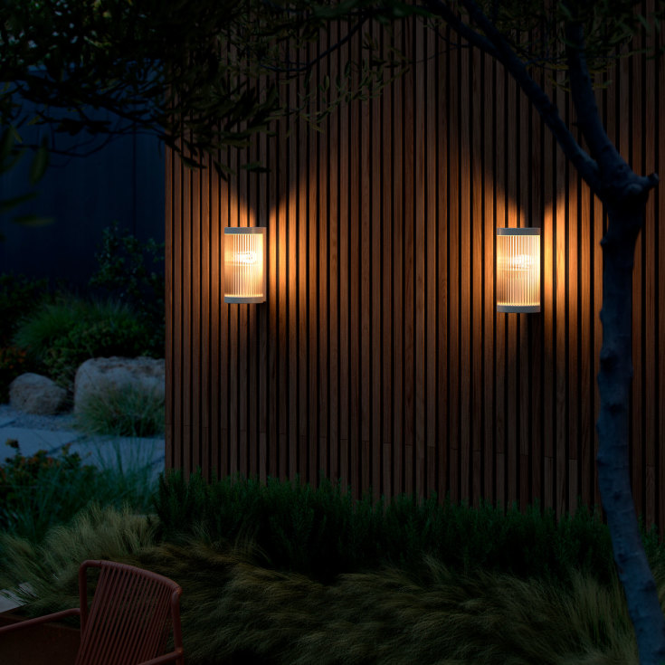 Nordlux Coupar utelys vegg, hvit