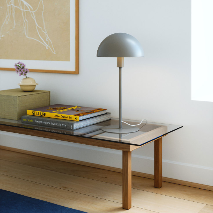 Nordlux Ellen bordlampe, lys brun