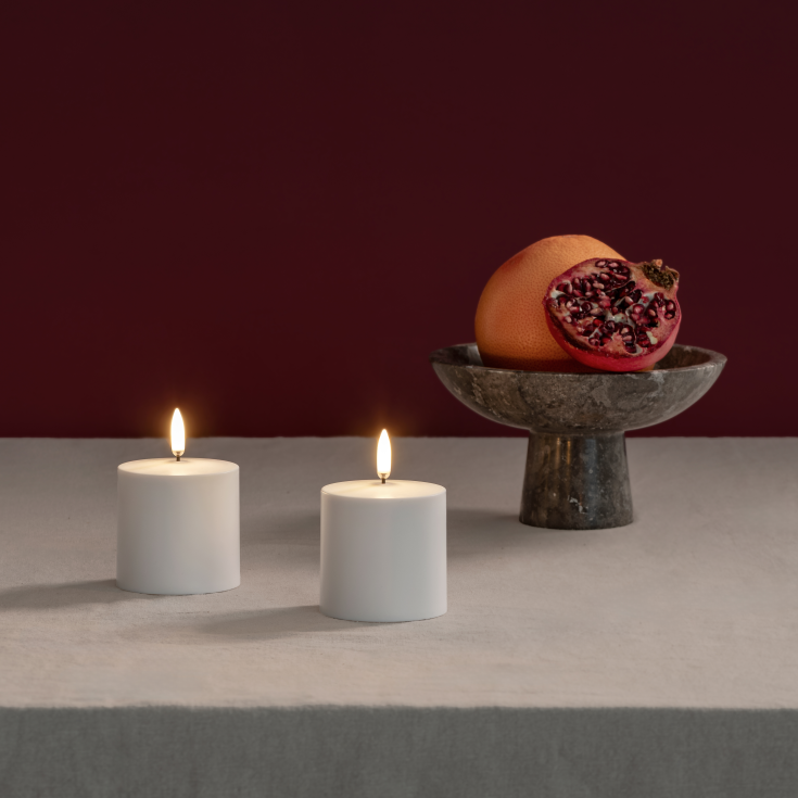 Uyuni LED blokklys, oppladdningsbar, hvit