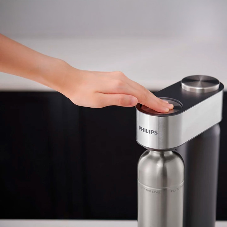 Philips GoZero Sodamaker kolsyremaskin, rostfritt stål