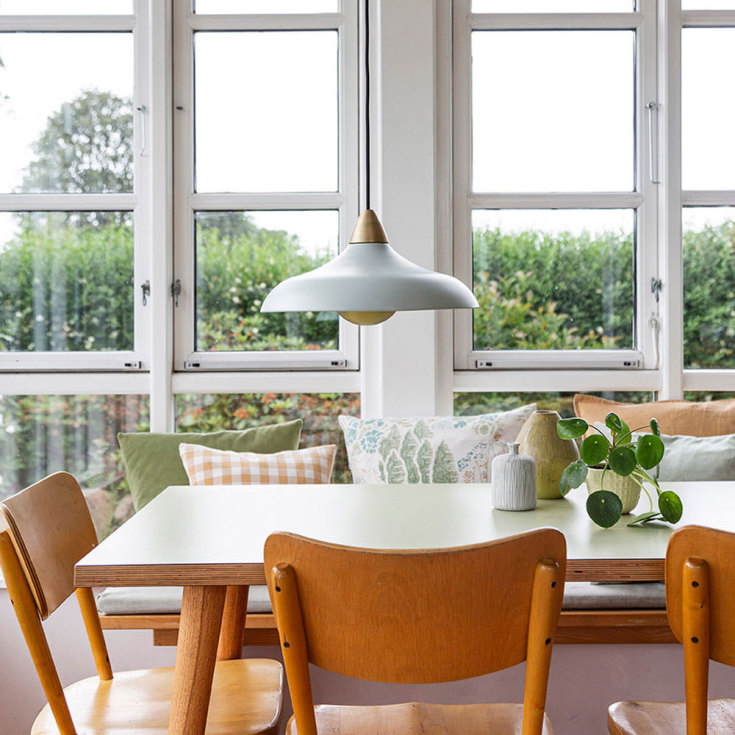 Superliving Urban Wide pendellampe, grønn