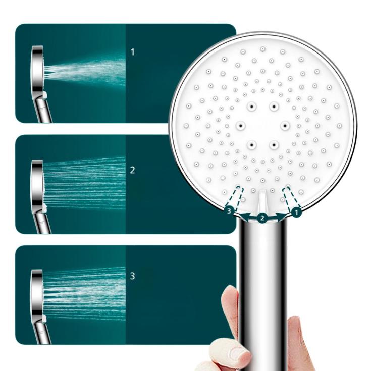 Philips handdusch, krom