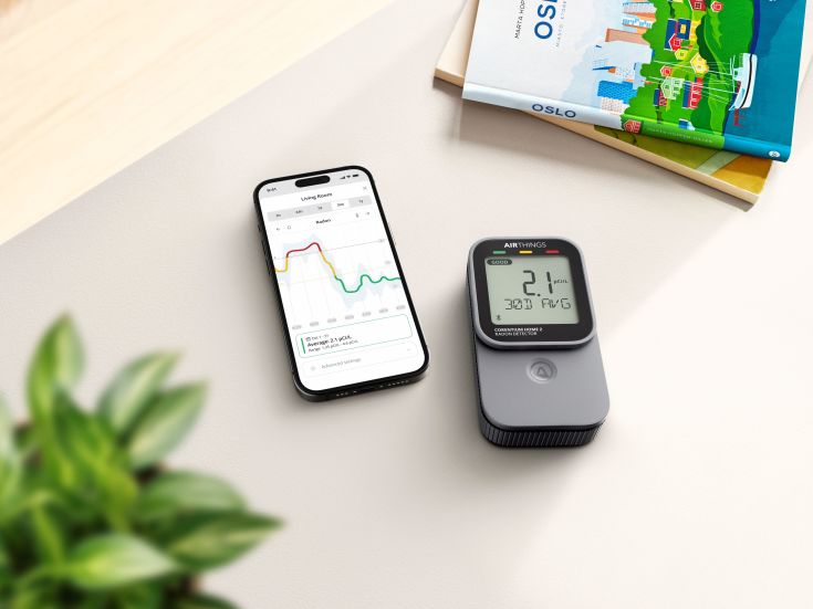 Airthings Corentium Home 2, Radonmätare