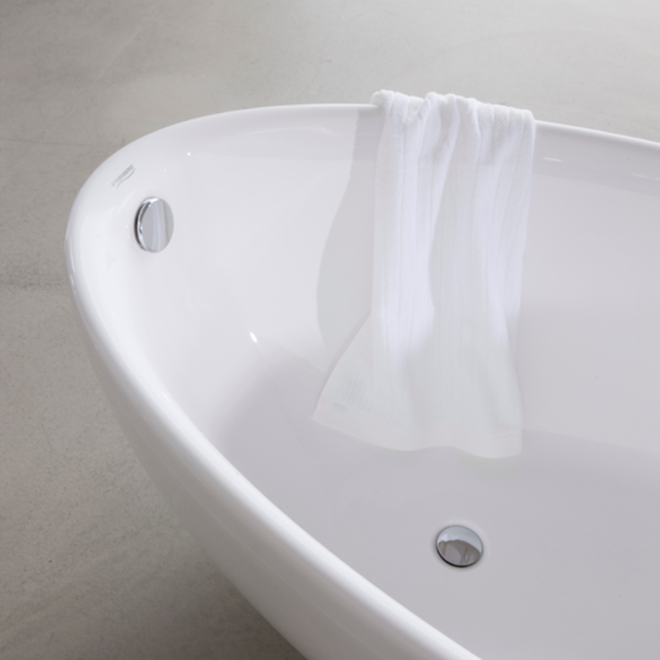 Strømberg Af-og overløbssæt med vandlås, krom