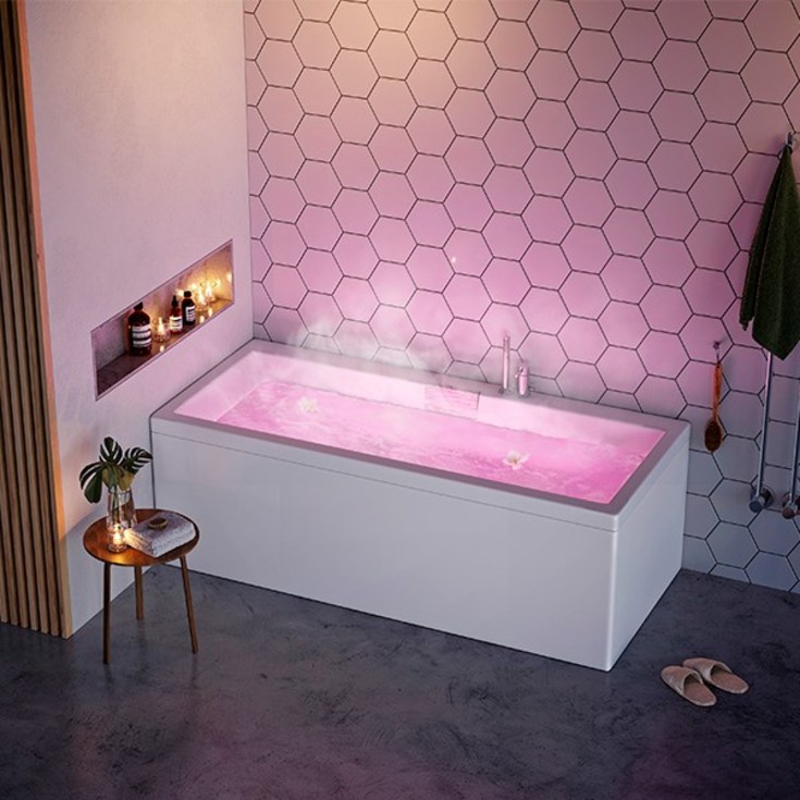 Strømberg lys- og fargeterapi for badekar