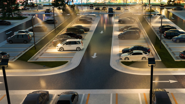 Ansell Lighting Aztec projektør, 240W, 44000lm