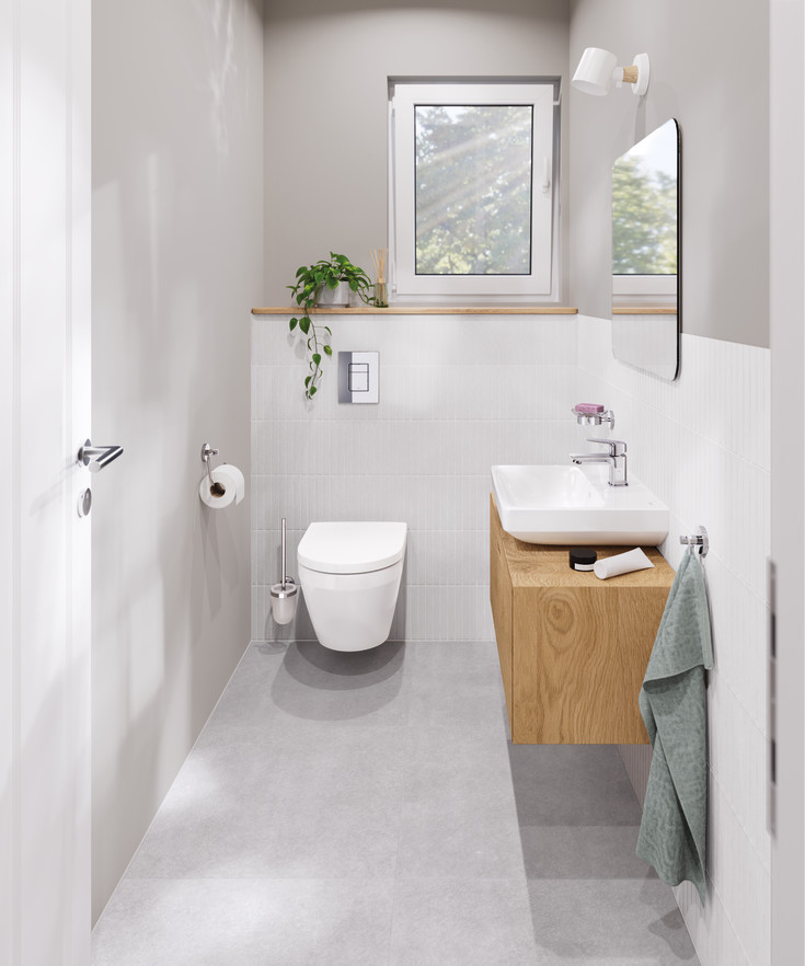 Grohe Euro tvättställ, 45x38,5 cm, vit