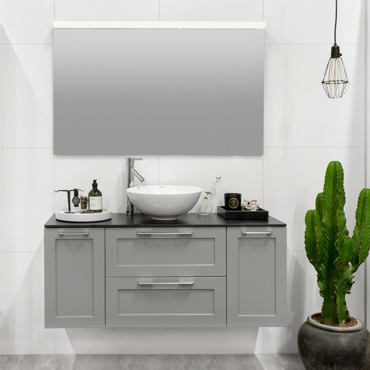 Noro porselensfat, Ø30 cm, hvit