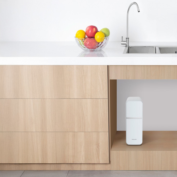 Philips drikkevandsfilter, hvid