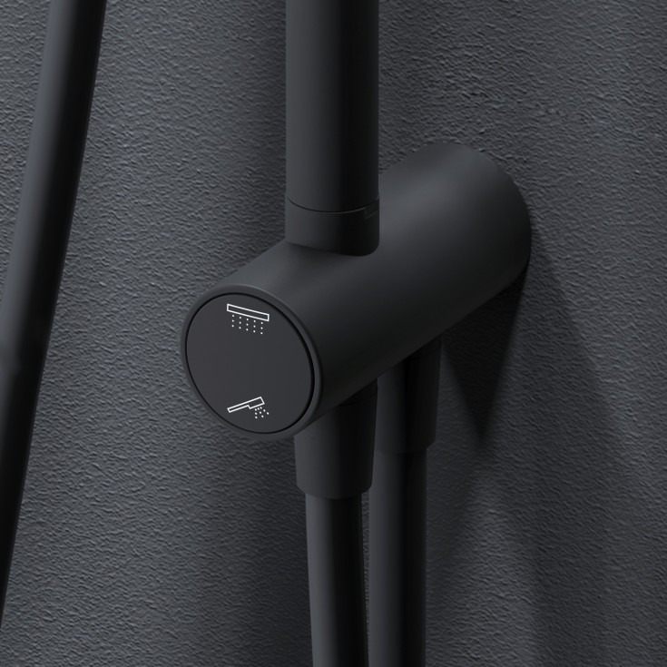 AM.PM Hit duschset, vattenbesparande, matt svart