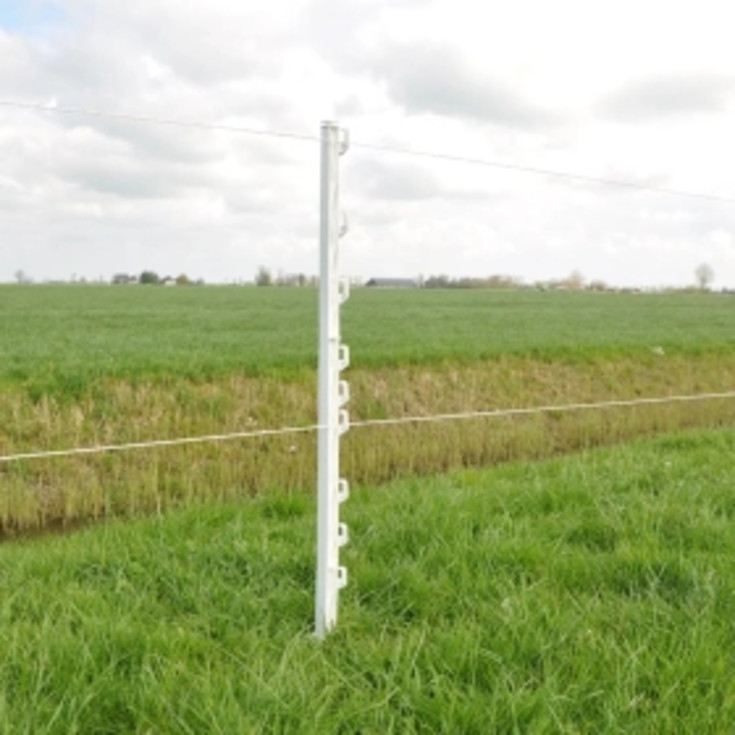 Duopack Vario plaststolpe 1M vit (2x10)