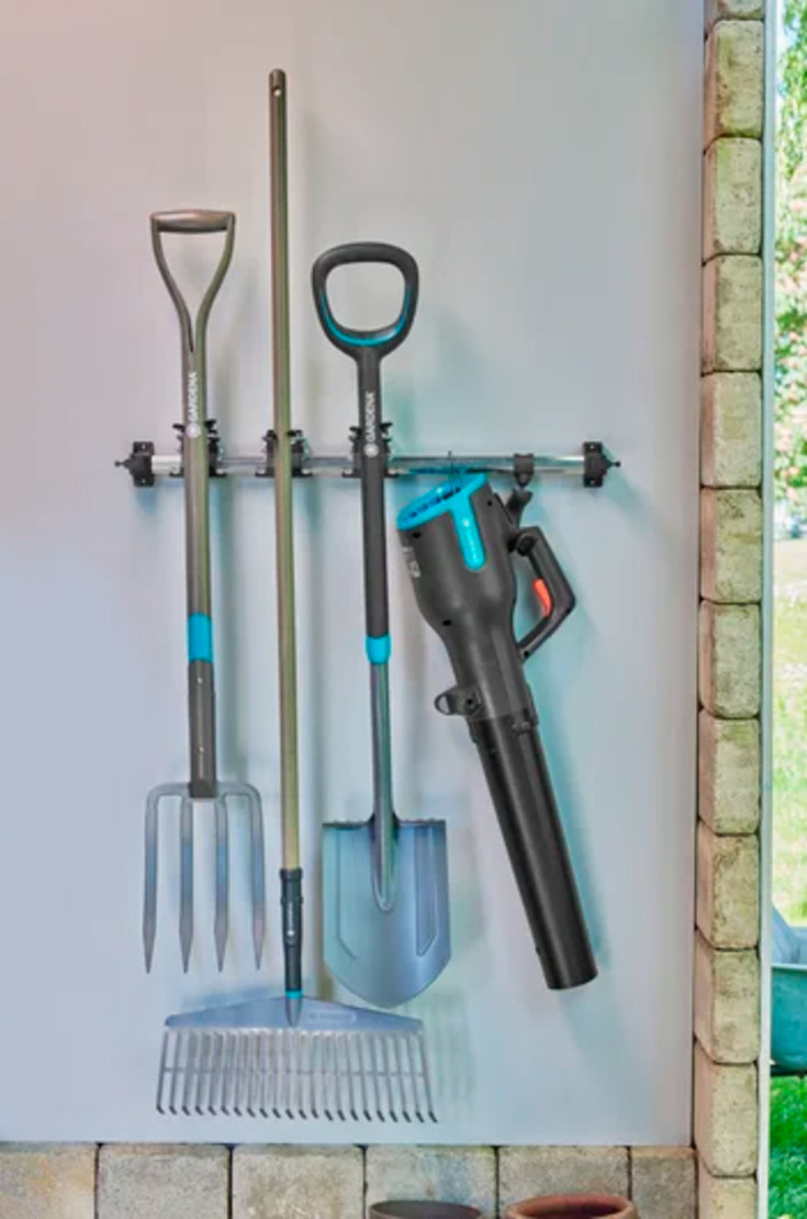 4 stk Gardena Combisystem pluss verktøyoppheng