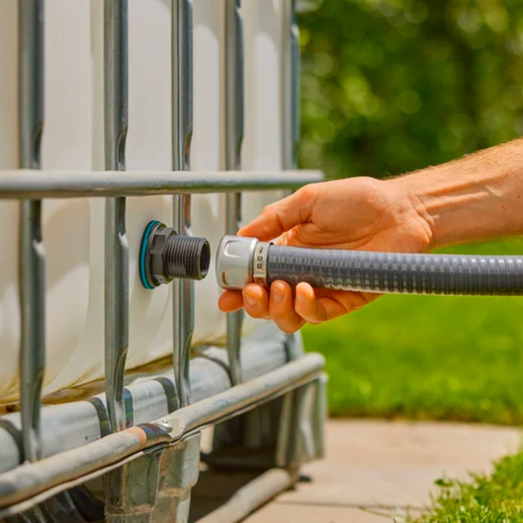 6 stk Gardena tankventil G1" / G3/4"