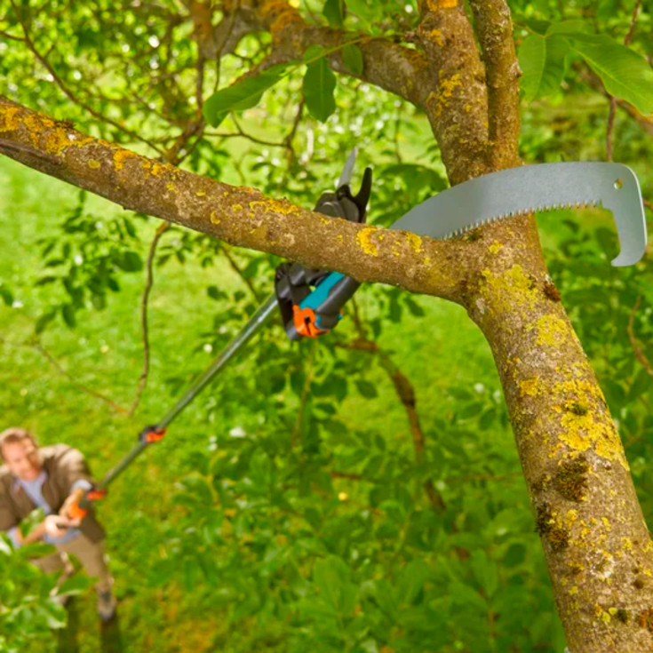 2 stk Gardena StarCut pro beskjæringssaks L, 1720 mm, med sag