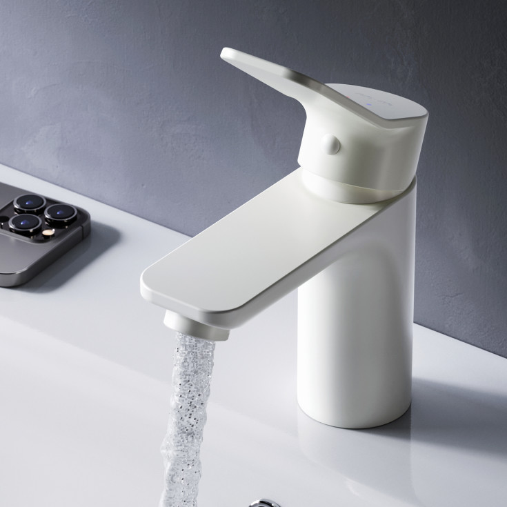 AM.PM X-Joy servantbatteri, hvit