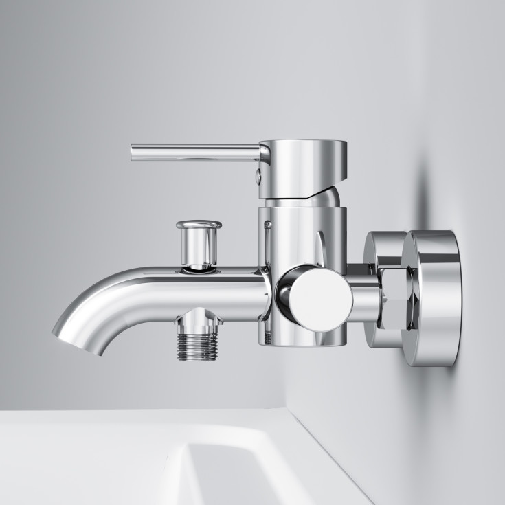 AM.PM Spike badekarbatteri, krom