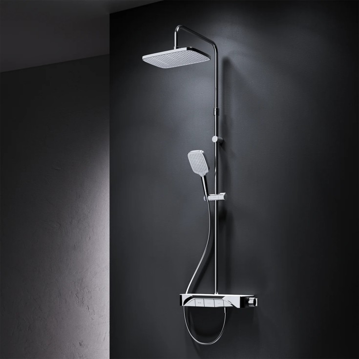 AM.PM Func dusjsett, krom