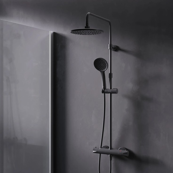 AM.PM Hit duschset, svart