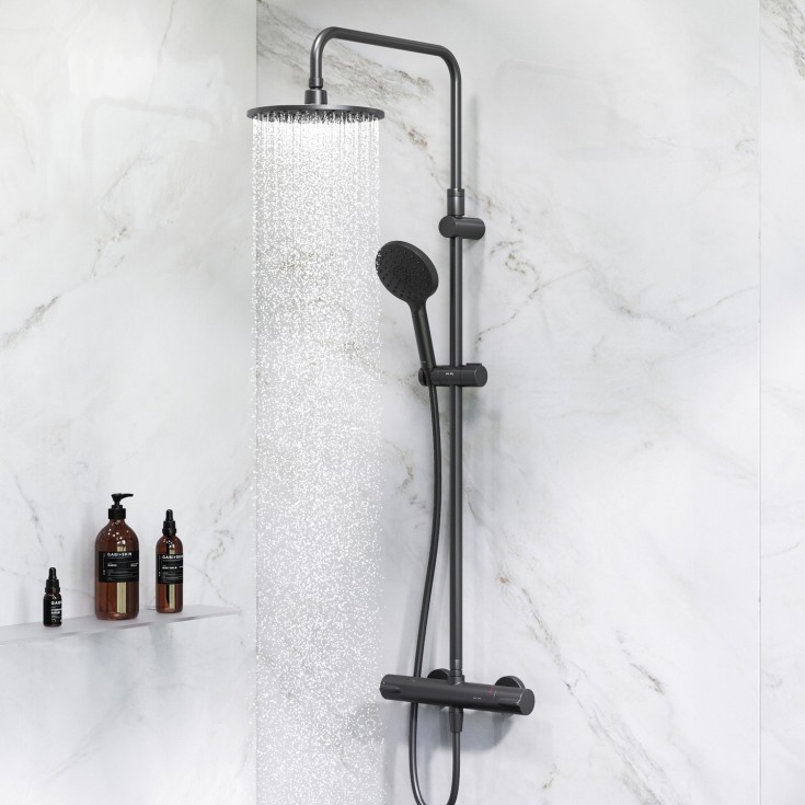 AM.PM Hit duschset, svart