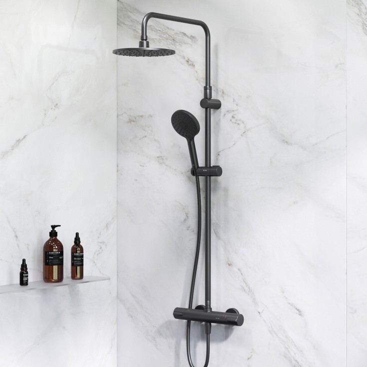 AM.PM Hit duschset, svart