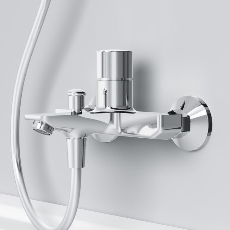 AM.PM X-Joy TouchReel badekarbatteri, krom