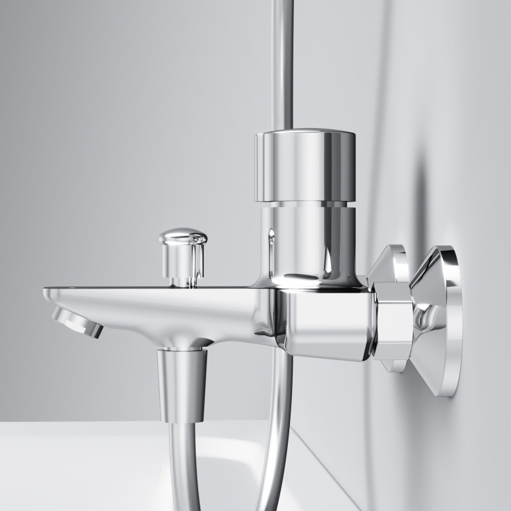 AM.PM X-Joy TouchReel badekarbatteri, krom