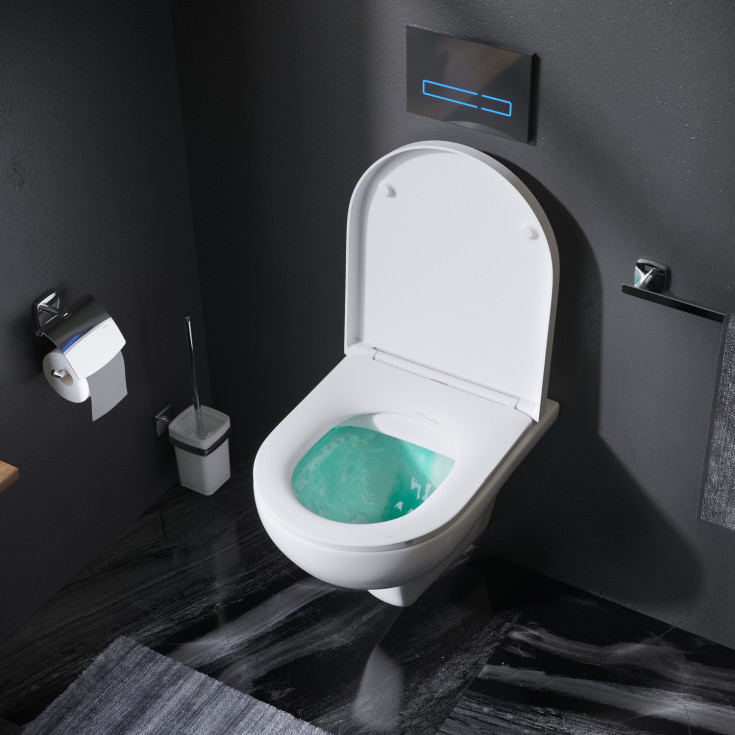 AM.PM Hit vegghengt toalett, hvit