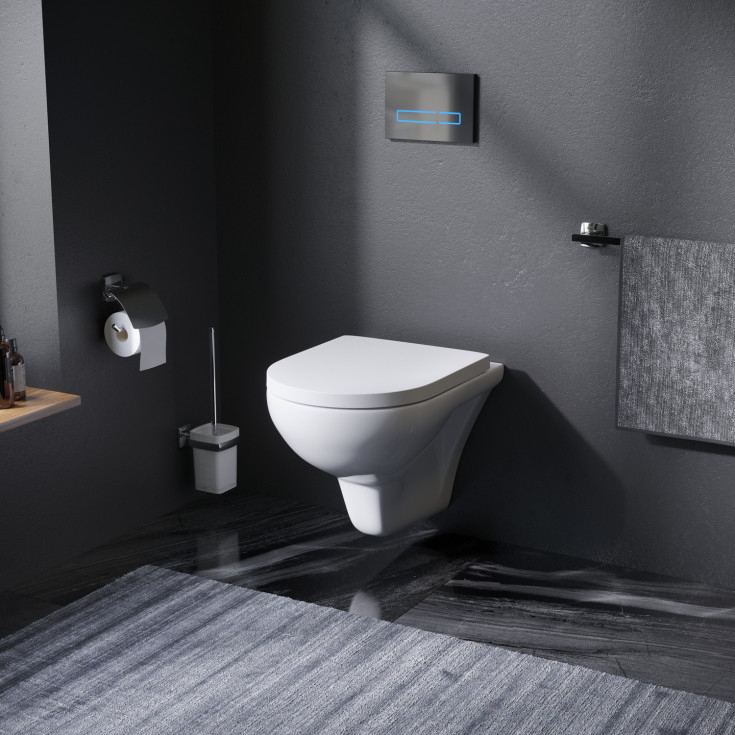 AM.PM Hit vegghengt toalett, hvit