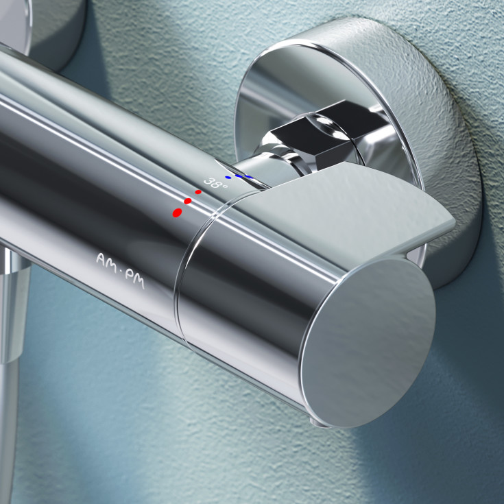 AM.PM X-Joy TMC brusearmatur, krom