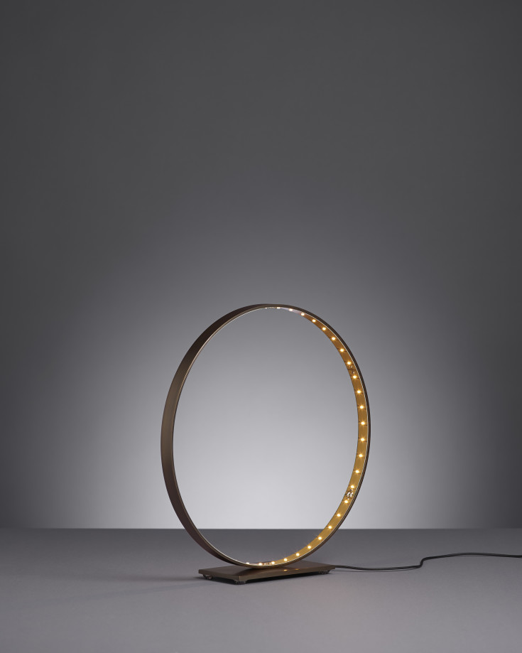 Le Deun Luminaires Micro bordlampe, mørk bronse