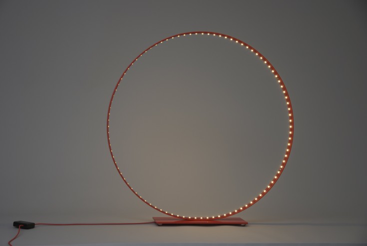 Le Deun Classic XS bordlampe, hvit