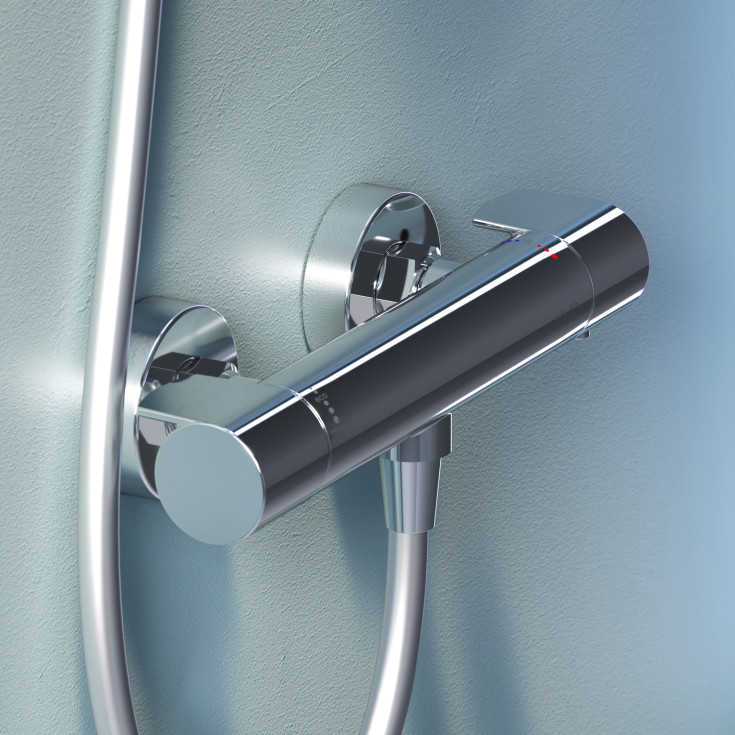 AM.PM X-Joy Thermostatic dusjsett, krom