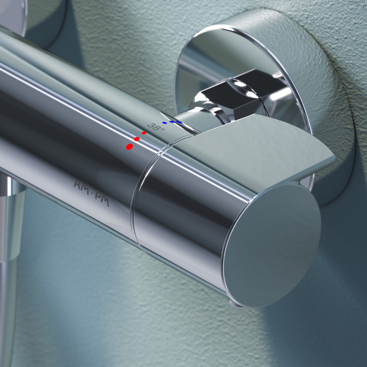 AM.PM X-Joy Thermostatic dusjsett, krom