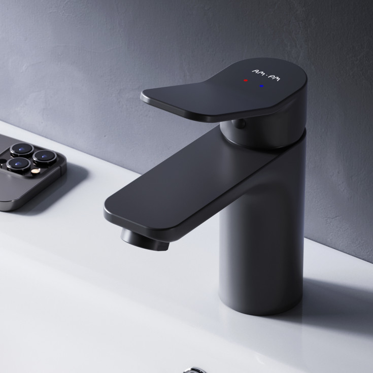 AM.PM X-Joy tvättställsblandare, svart