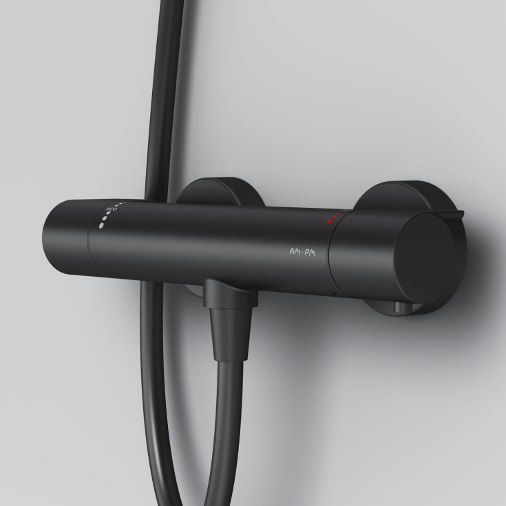 AM.PM X-Joy TMC dusjarmatur, sort