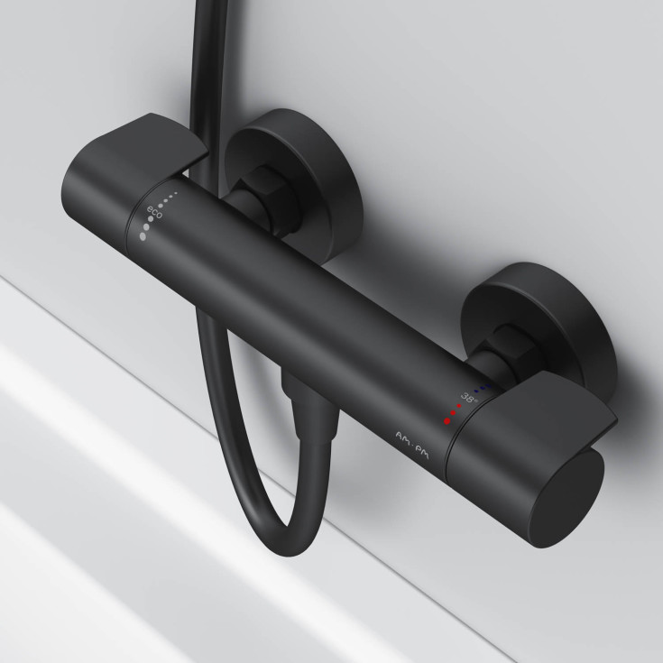 AM.PM X-Joy TMC dusjarmatur, sort